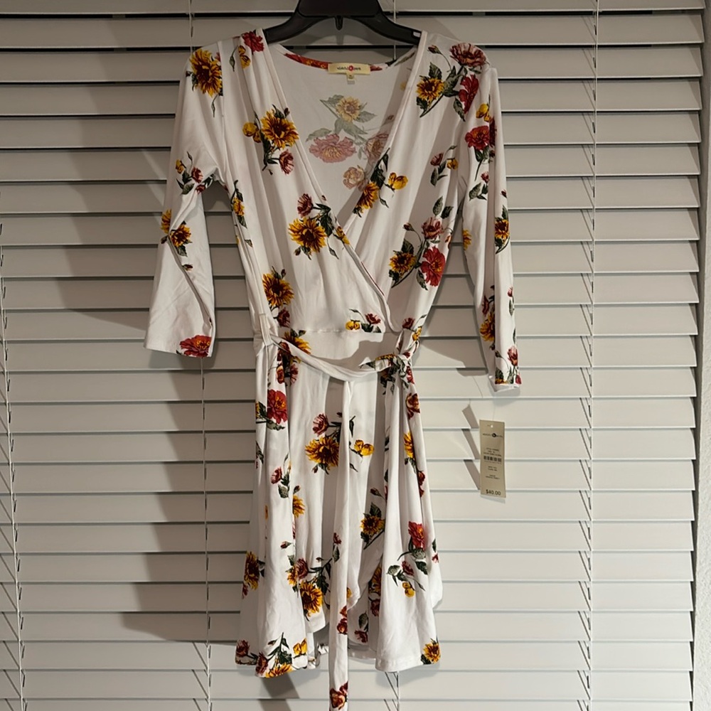 Whimsical Medium Wishful Park Wrap Dress